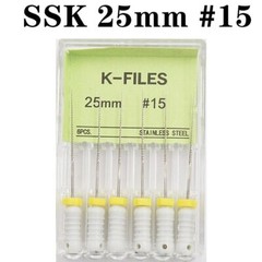 Dental Endo K-FILES Root Canal Stainless Steel Hand Use 21/25/31mm All Sizes