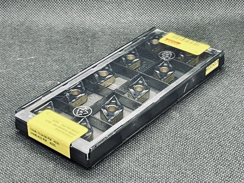 DNMG 432-PM 4325 / DNMG150408-PM 4325 CNC Carbide Inserts (10 pcs) Free Shipping