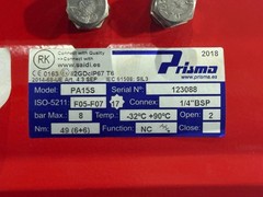 Prisma | Pneumatic Actuator | PA15S | 123088