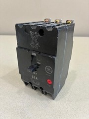 GE TEY335 35A 3P 480V 18K AIC Circuit Breaker – Black