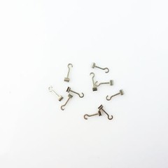 10 Pcs Dental Orthodontic Crimpable Hook Long/Medium/Short/Stop Stainless Steel