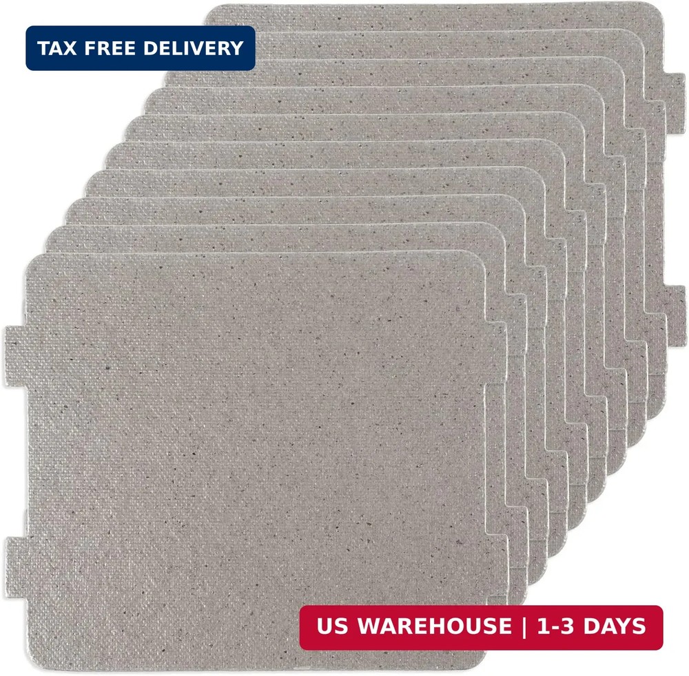 10 PCS Microwave Oven Waveguide Cover, Universal Mica Waveguide Cover, Mica Plat