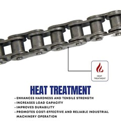 #60 Roller Chain 10 Feet with 2 Connecting Links