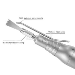 AZDENT Dental Straight Low Speed Saw Surgical Handpiece 4:1/3.2:1 ISO E-Type