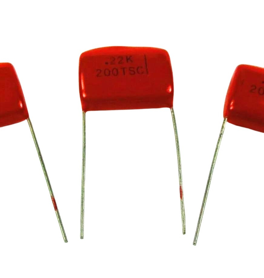 10pcs TSC 0.22uF 200V 10% Audio/Guitar Metallized Polyester Film Capacitors