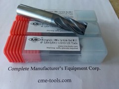 3pcs 5/8″ Tialn coated solid Carbide End Mills 4 Flt general machining #GM1006