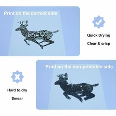13X19 Waterproof Inkjet Film 100 Sheets Milky Transparency Screen Printing Silk