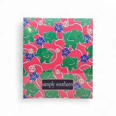 Simply Southern Notebook | Pursuit of Preppiness | Elephant Journal Pink Green