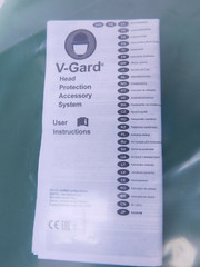 MSA #10115842 V-Gard Contoured Green Safety UV Visor Face Shield for Hard Hat HR
