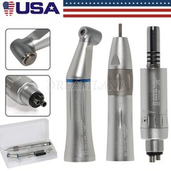 Dental Slow Low Speed Straight Handpiece Air Motor 4Holes E-type NSK STYLE WY4