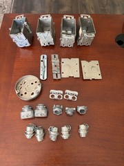 Electrical Box and Accessories Lot – Steel City, Neer