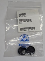 HP 1401-0248 N Type Male Connector Protective Caps Covers Lot of 2 NOS