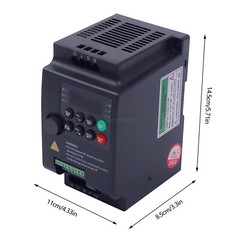 Variable Frequency Drive 0.75KW/1.5KW/2.2KW VFD 1/2/3HP Motor Inverter Converter