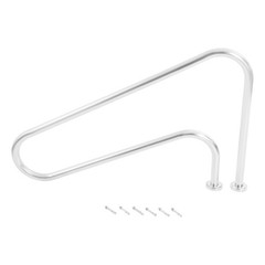 49.21*7.99*31.5in Silver 304 Stainless Steel Pool Handrail For In-ground Pools