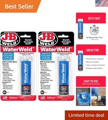 WaterWeld, 1 Hour Cure, Epoxy Putty Stick – 2 Pack, Off-White