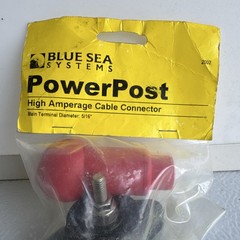 Blue Sea Systems High Amperage Cable Connector Red Black 2002