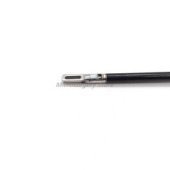 New Φ5 x 330 mm Laparoscopic bipolar Tooth Mid-hole forceps With Cable Cord
