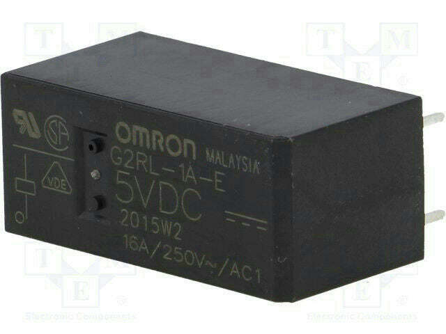Omron G2RL-1A-E DC12 General Purpose Relay SPST-NO 12VDC 16A *Free Shipping*