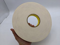 1 Roll 3M 70-0075-1613-4 VHB Tape White 1″x36Yd Ref 4950 Acrylic Foam Adhesive