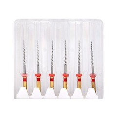 6Files Dental Endo NITI Engine-use Rotary Files Root Canal SX K File 19/21/25mm