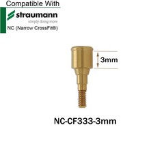 For ITI Straumann Implant Locator Abutment NC/RC 3/4/5mm Male Cap Tool Removable