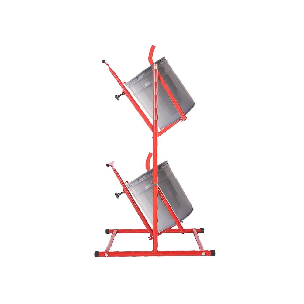 LAUCO 5 Gallon Dual Pail Tipper – Manual Bucket Rack Pail Can Tipper, Paint,