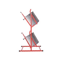 LAUCO 5 Gallon Dual Pail Tipper – Manual Bucket Rack Pail Can Tipper, Paint,