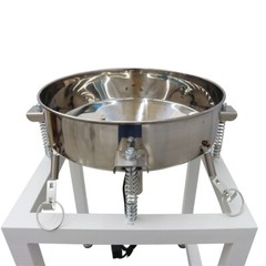 110V 15.7in Stainless Steel Powder Shaker Vibrating Screen Machine 100M Seive