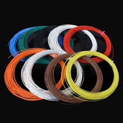 PTFE F46 Multi-Strand Silver Plated Copper Wire Electronic Cable 0.05mm²~10mm²