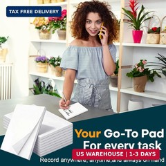 Beieverluck 40 Pack Note Pads 4X6, Small Notepads Memo Pads, 50 Sheets per Note