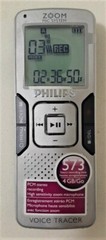 Philips LFH0882 Digital Voice Tracer 12 m/40 ft Zoom With Zoom MIC System + Case