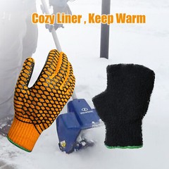 EvridWear Crisscross Honeycomb Grip Double Layer String Knit Work Gloves