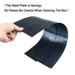 65Mn SpringSteel Plate Sheet Thick 0.1~0.6mm Wide 100/125/150mm Metal Panel 0.5m