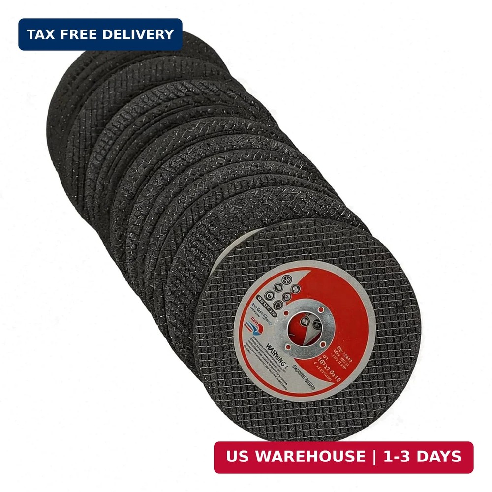 findmall 25 Pack 4″ x.040 x5/8″ Cut Off Wheel, Metal and Stainless Steel Thin Cu