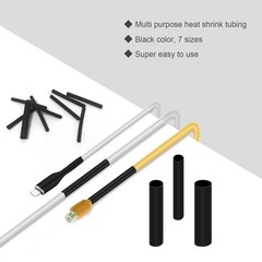 127 or 900 PCS Wire Heat Shrink Tubing Kit Marine Grade Wrap Premium Black NEW