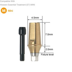 US Titanium Straight Transfer Abutment Fits Hiossen ET (ETIII/IV) /Osstem TS/GS