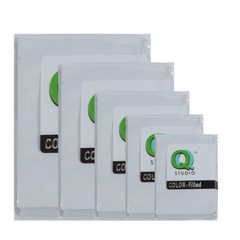 QQ Studio Matte Metallized Foil SlickSeal™ Heat Sealable Flat Open Fill Bags