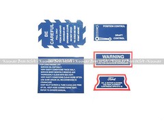 New Decal Set With Proof Meter FITS Ford 2N 8N 9N Tractor “8N5052”