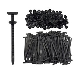 150 Count Black Nylon Cable Tie Buckles – Strong, Secure & Chemical Resistant