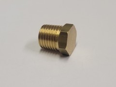 Lot of 10 pcs. 1/4″ Male NPT Brass Hex Head Plug