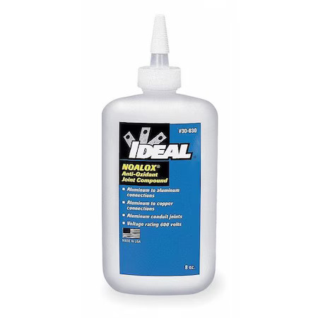 Ideal 30-030 Antioxidant Compounds For Conduit & Fitting, 8 Oz, Squeeze Bottle
