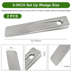 WG-5 Welding Wedge for Pipe Fitting, 5 Inch Steel Wedge for Welding Leveling, Pi