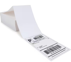500 PCS 4×6 Direct Thermal Shipping Labels Perforated Adhesive Mailing Label