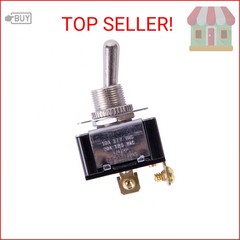 Gardner Bender GSW-11 Heavy-Duty Electrical Toggle Switch, SPST, ON-OFF, ¾ HP 12
