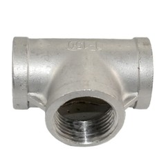 1/8″- 1″ 1/2″ NPT Tee T 3 way Female Thread Pipe Fitting Stainless Steel SS 304