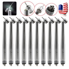 NSK Ti-Max X450 M4 Surgical 45° LED Speed Handpiece Dental Single Water Jet 18W