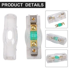 Car Fuse Holder 30-200A 100A 150A 200A 30A 32V DC 60A 80A AGU Automotive