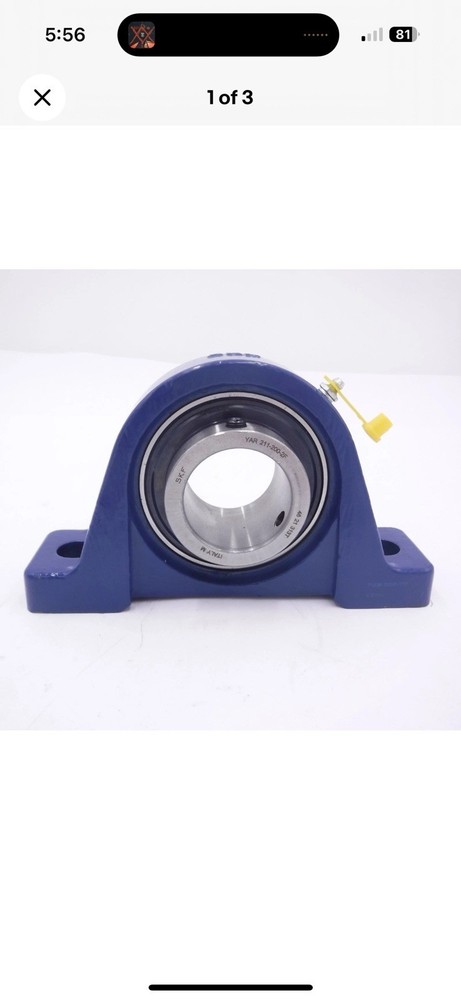 Genuine SKF Ball Bearing Pillow Block P2B 200-TF NEW