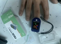 USA Color LED Finger tip Pulse Oximeter Blood Oxygen SpO2 Monitor LK87 2xAAA USA