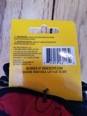 4 Pairs LARGE WORKING GLOVES Firm Grip Utility multi-color NEW washable tough
